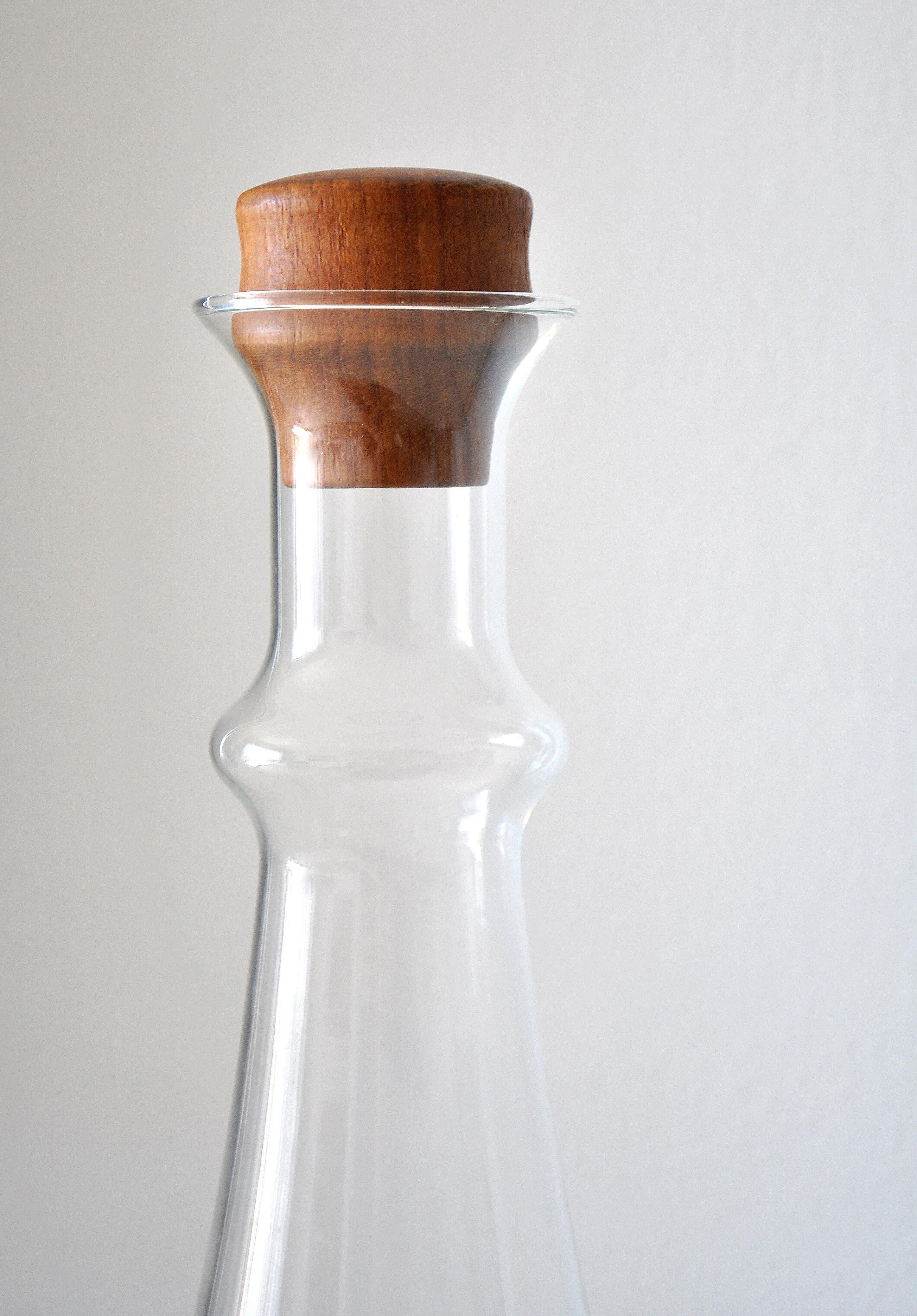 Scandinavian Modern Dansk Wine Carafe by Gunnar Cyren For Sale