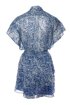 Dante 6, leopard print suit with lurex.