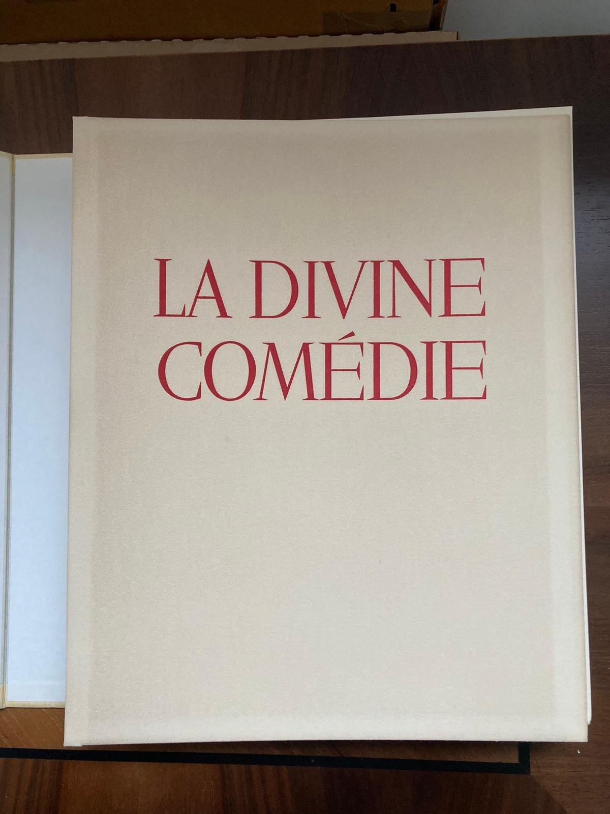 Paper Dante Alighieri the Divine Comedy in Six Volumes Illustrations by Salvador Dali
