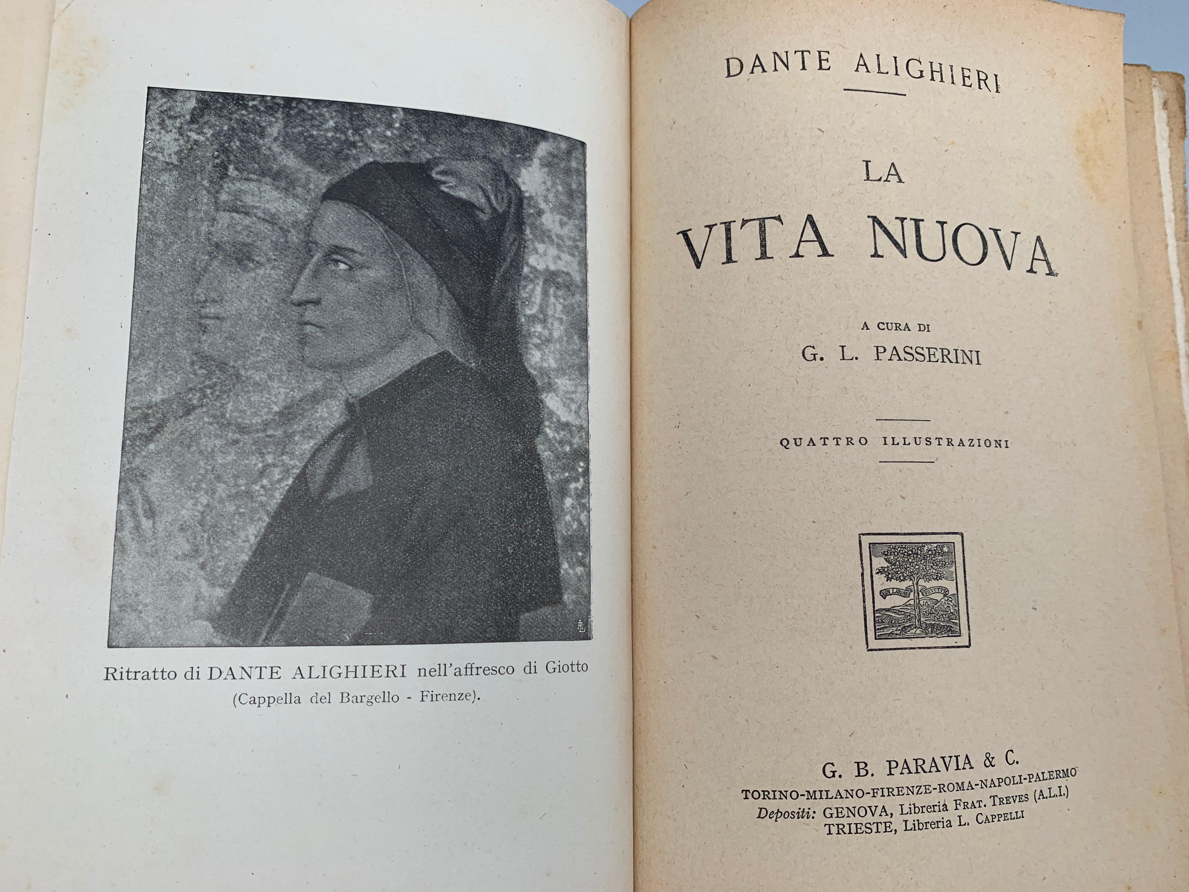 Dante Alighieri ‘The New Life’ And Boccaccio Selected Novels of Decameron In Good Condition In Sofia, BG