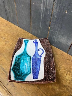 Dante Baldelli (attributed to) ceramic tray circa 1940/1950