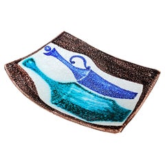 Dante Baldelli (attributed to) ceramic tray circa 1940/1950