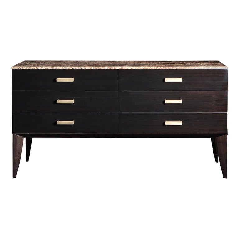 Dante Double 6 Drawer Dresser By Daytona For Sale At 1stdibs