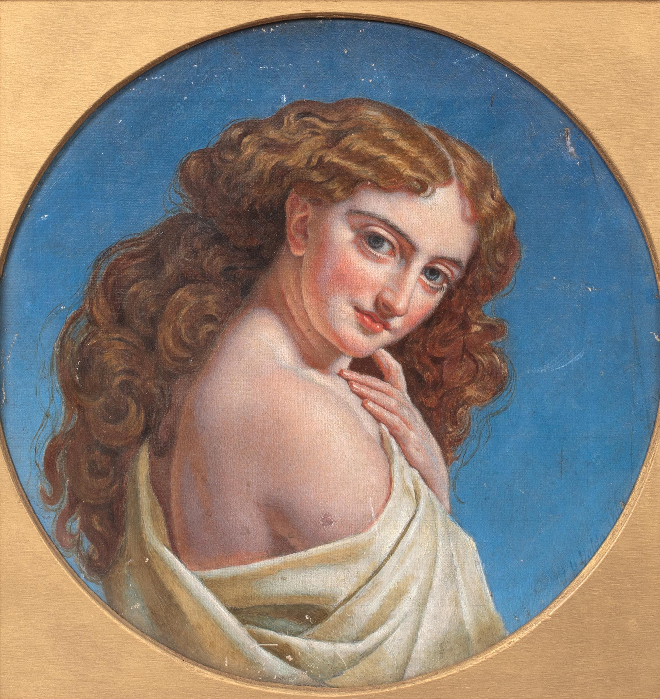 Ritratto di Gril dai capelli rossi, XIX secolo  circolo di Dante Gabriel Rossetti 2