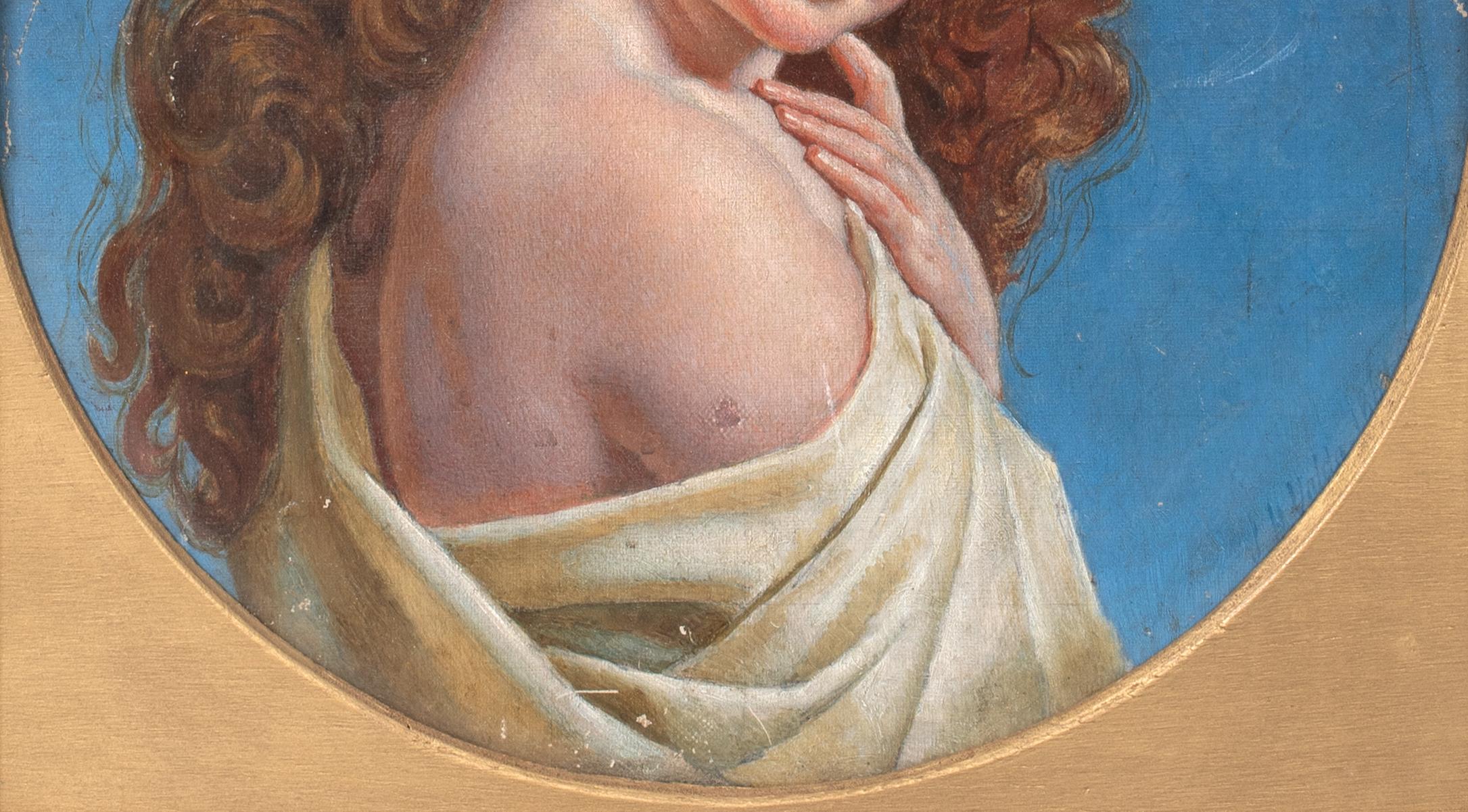 Ritratto di Gril dai capelli rossi, XIX secolo  circolo di Dante Gabriel Rossetti 4