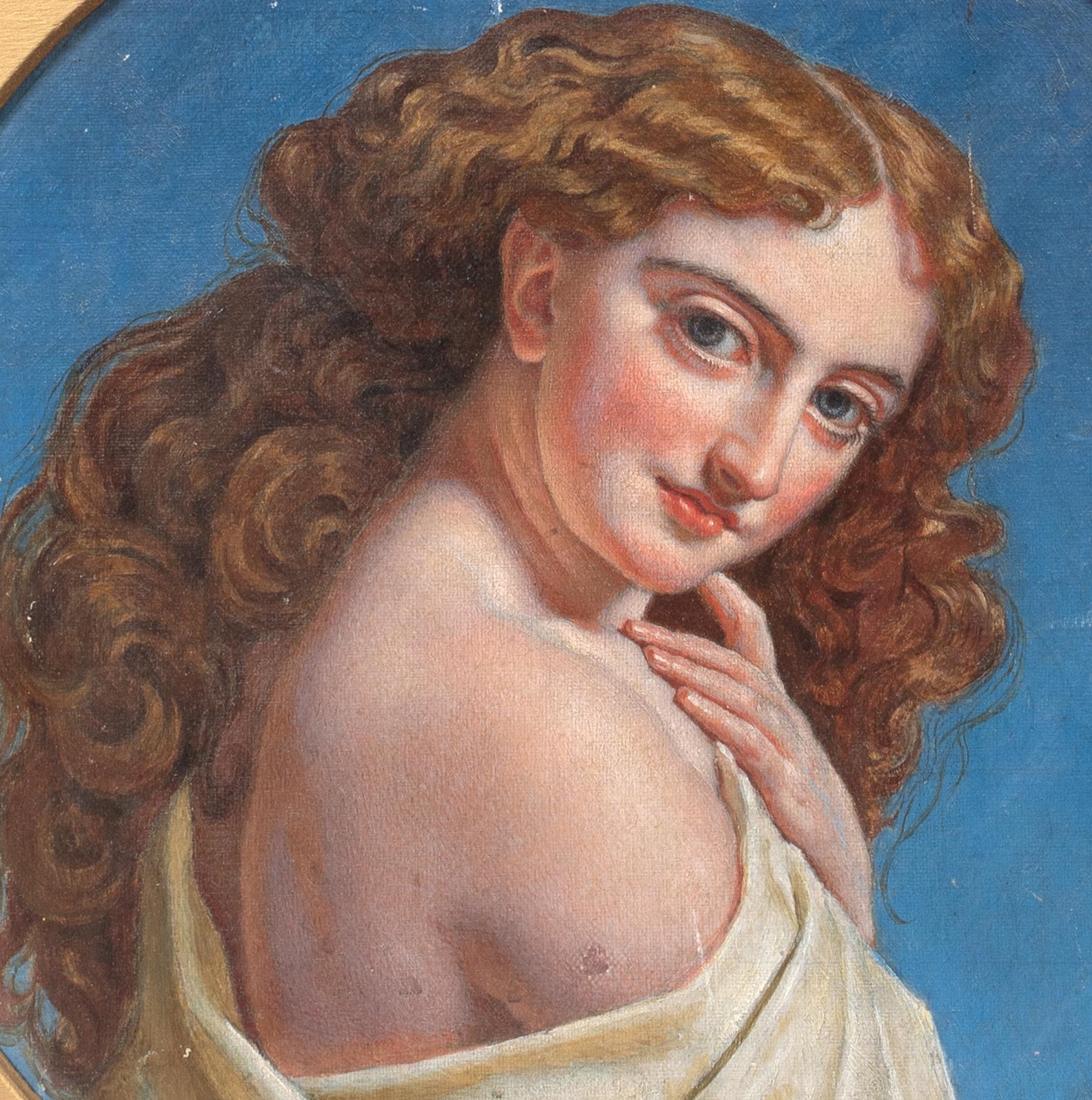 Ritratto di Gril dai capelli rossi, XIX secolo  circolo di Dante Gabriel Rossetti 6