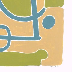 Pittura moderna astratta muta