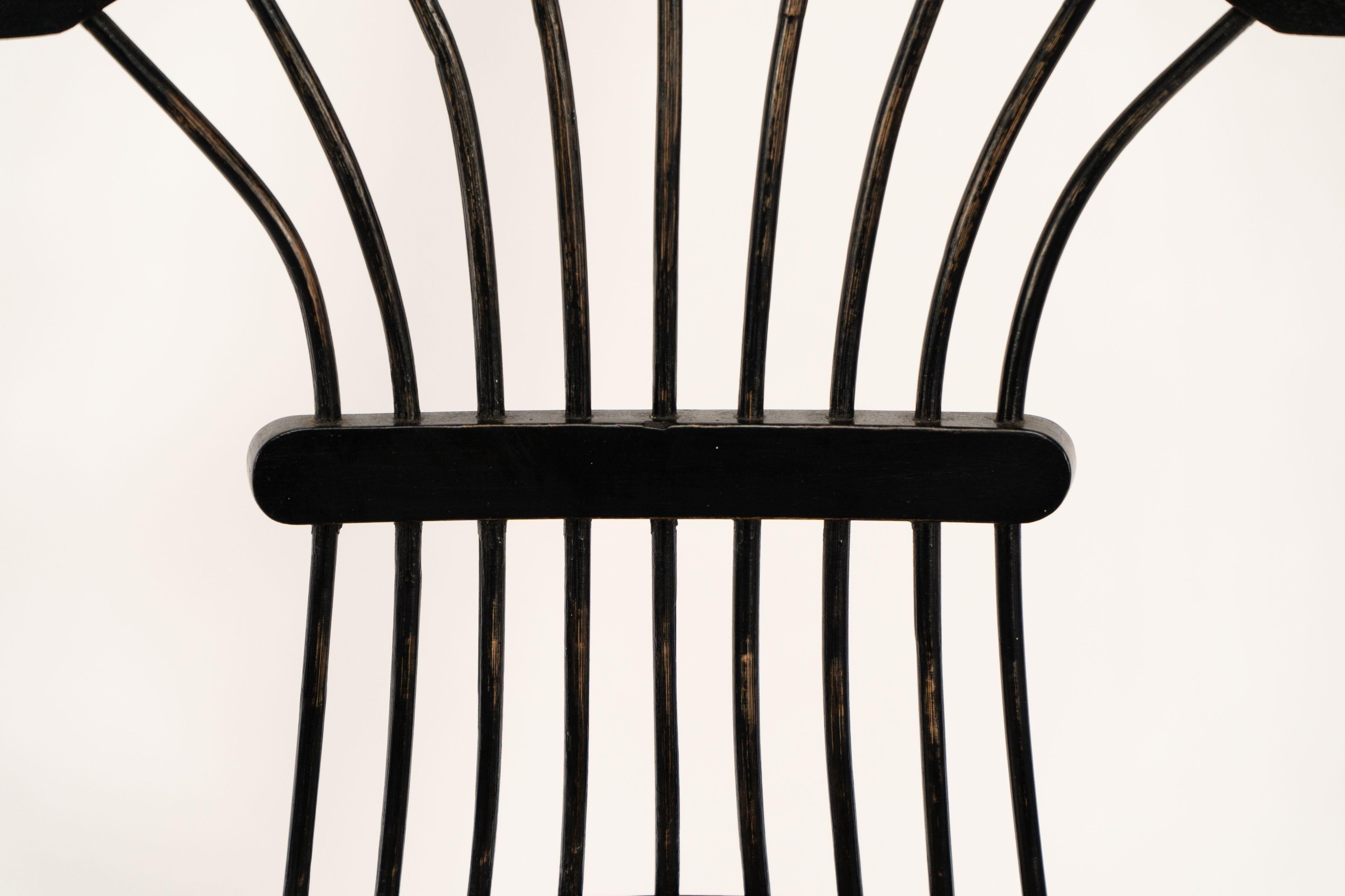 Dante Rossetti for Morris and Co. A pair of rush seated armchairs For Sale 1