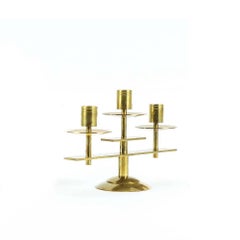 Dantorp Design, brass candlestick, Denmark 1960's