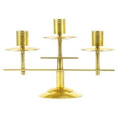 Dantorp Design, brass candlestick, Denmark 1960's