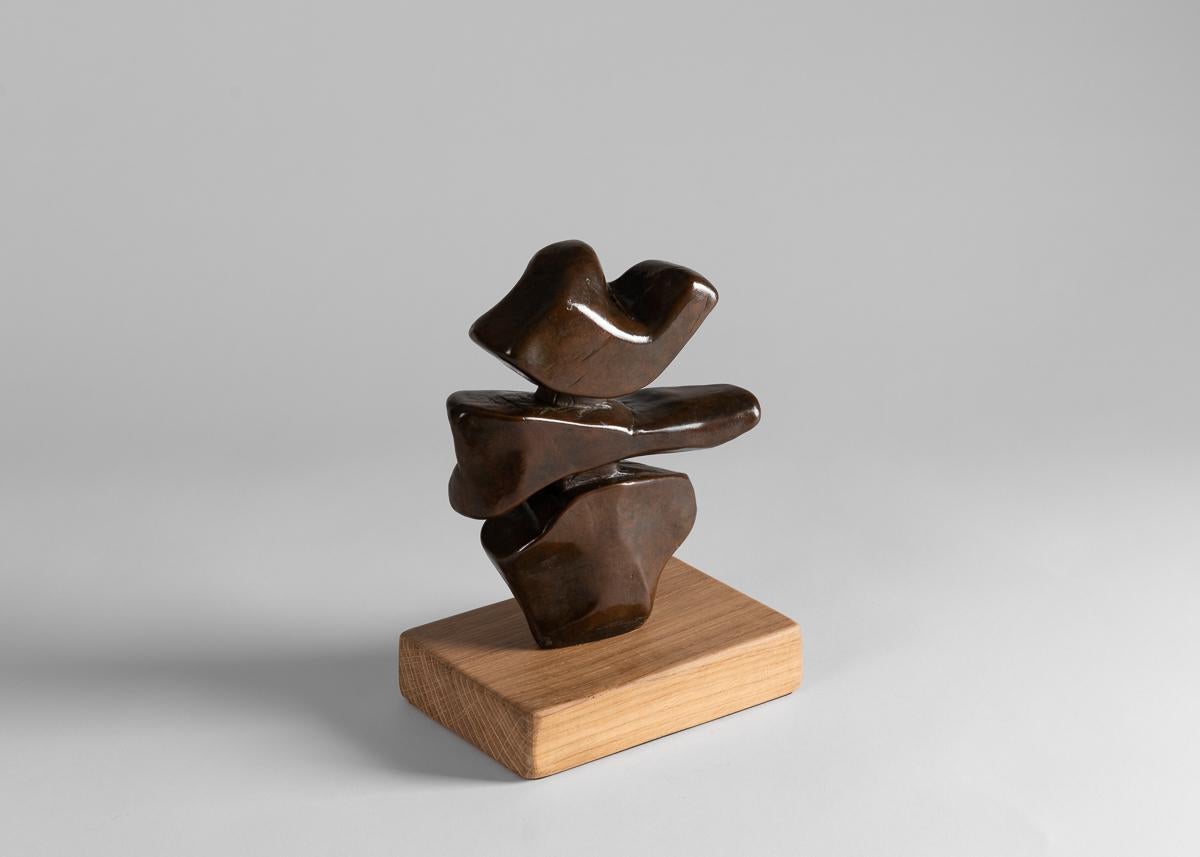 Dantza IV, Bronze Sculpture by Zigor 'Kepa Akixo', Pays Basque, 1995 In Good Condition For Sale In New York, NY