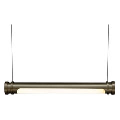 Danú 63 Medium Pendant Light Fixture in Brushed Brass by Nuumbra