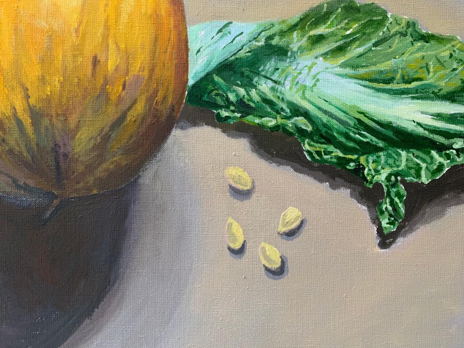 A still life. Contemporary figurative Painting, Realistic, Polish artist For Sale 1