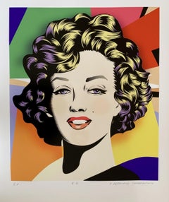 M. M. - Contemporary figurative Print, Pop art, Polish artist, Marilyn Monre