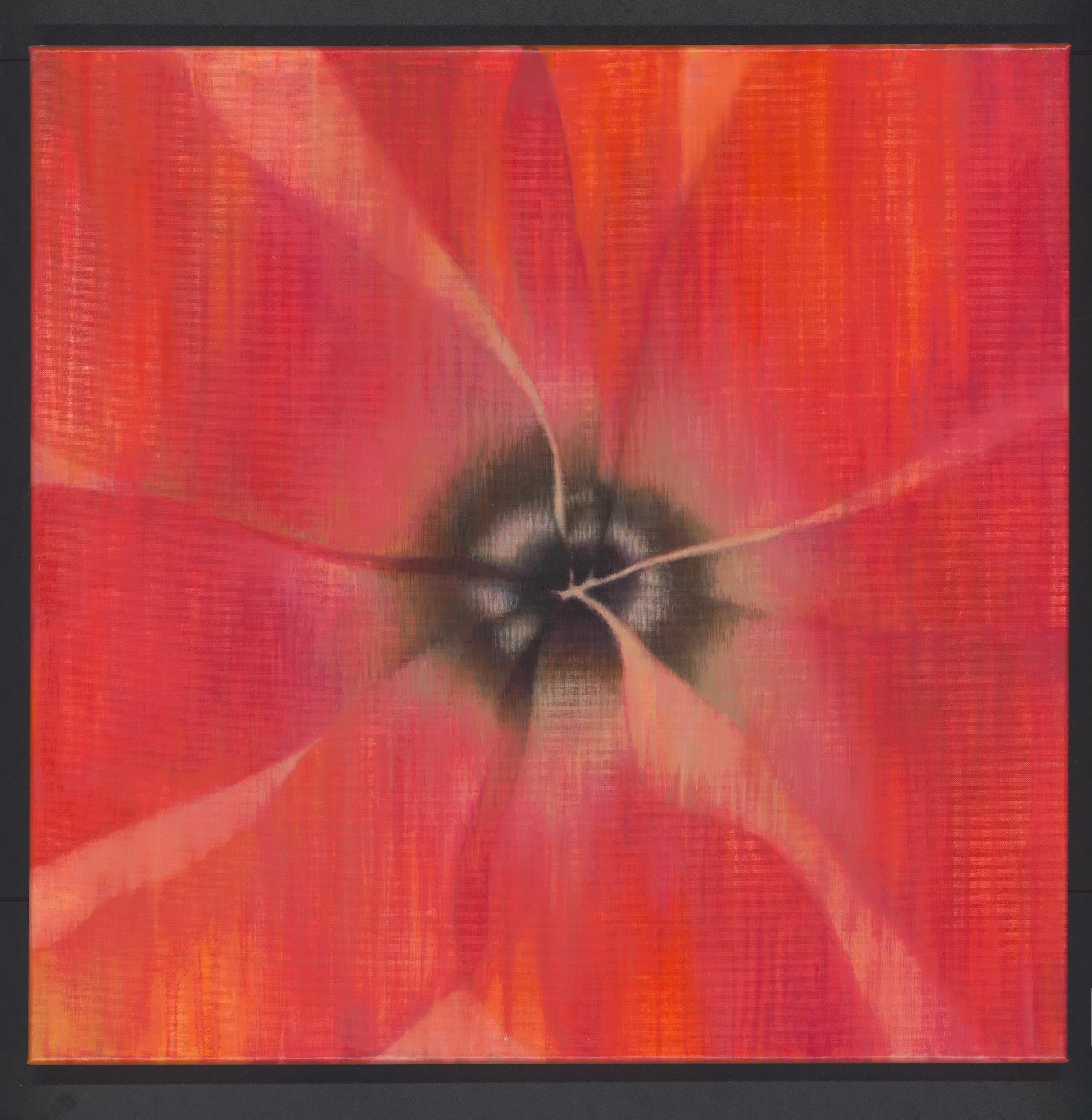 Danuta Jarecka Abstract Painting - Plant Mandala