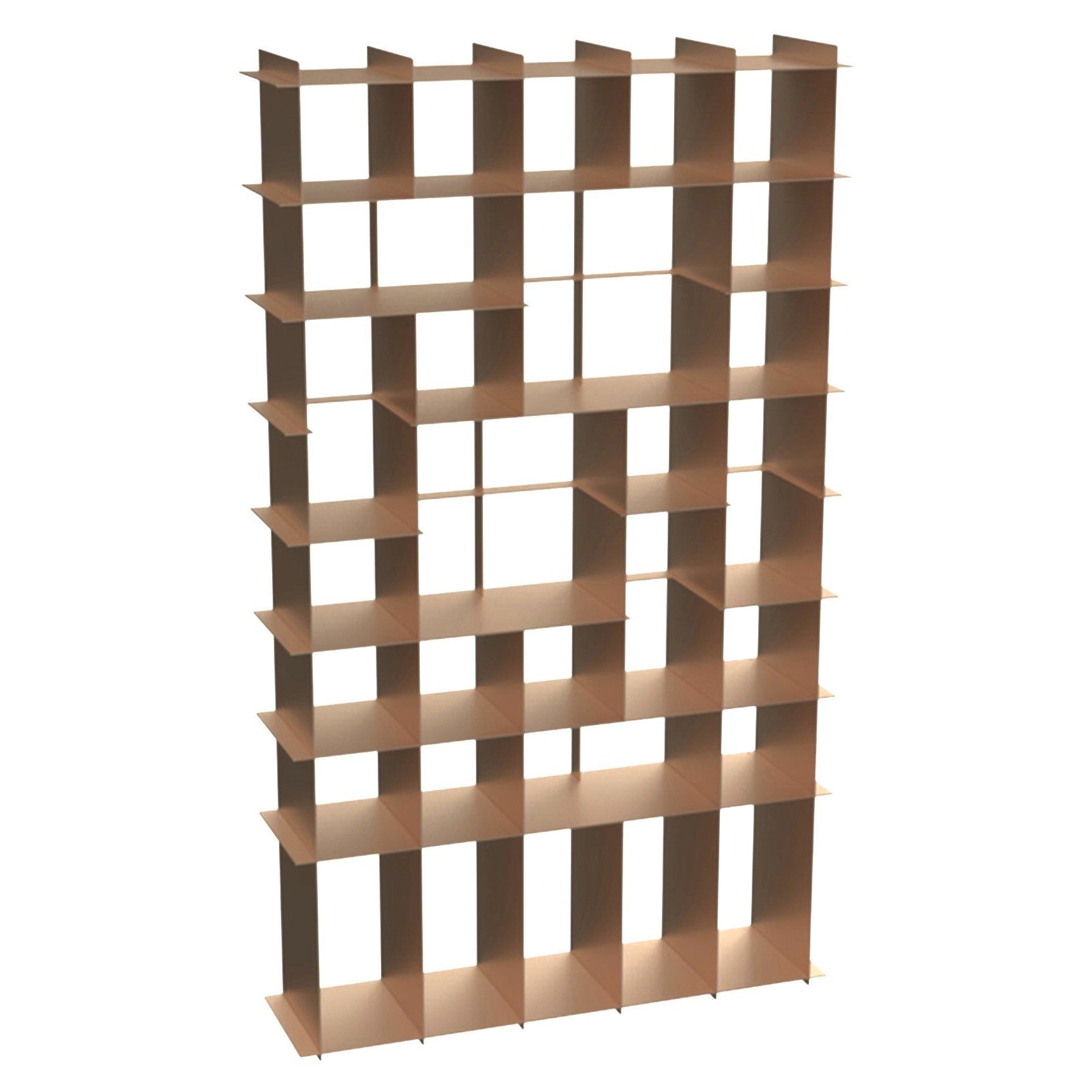"Dany" aluminum bookcase by William Mulas