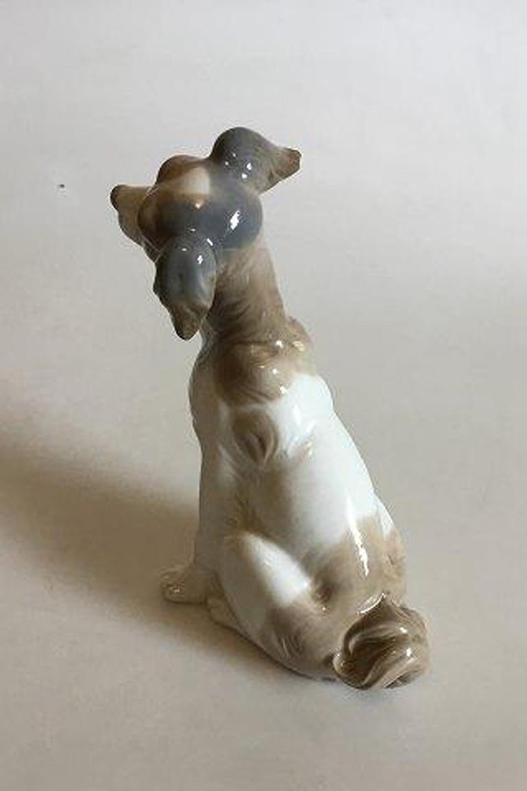 DAO Lladró Porcelain Figurine of Spaniel. 

Measures 17 cm / 6 11/16 in.
 