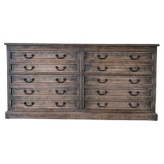 Daphne 4 Drawer Reclaimed Pine Dresser