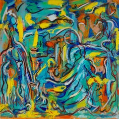 "Dimensiones de Luz". Abstracto, figurativo, Arte callejero, color brillante