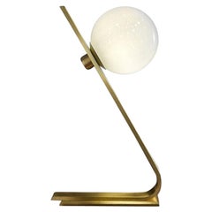 Daphne Brass Italian Table Lamp by Esperia