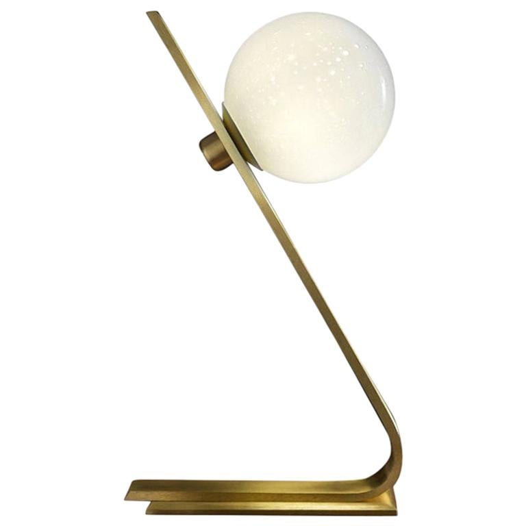 Daphne Brass Italian Table Lamp