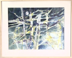 Full Moon : Contemporary Abstract Painting