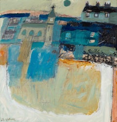 Porthleven, Oil on Board Painting by Daphne Mcclure