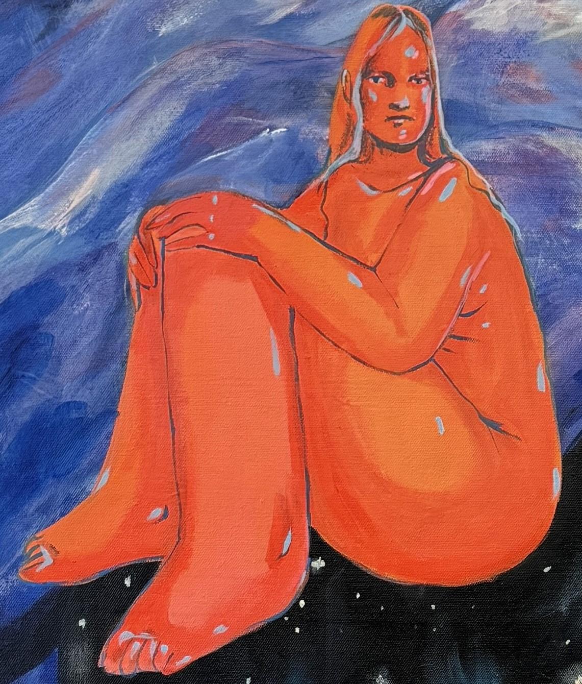 Große Kluft (Zeitgenössisch), Painting, von Daphne Sweet