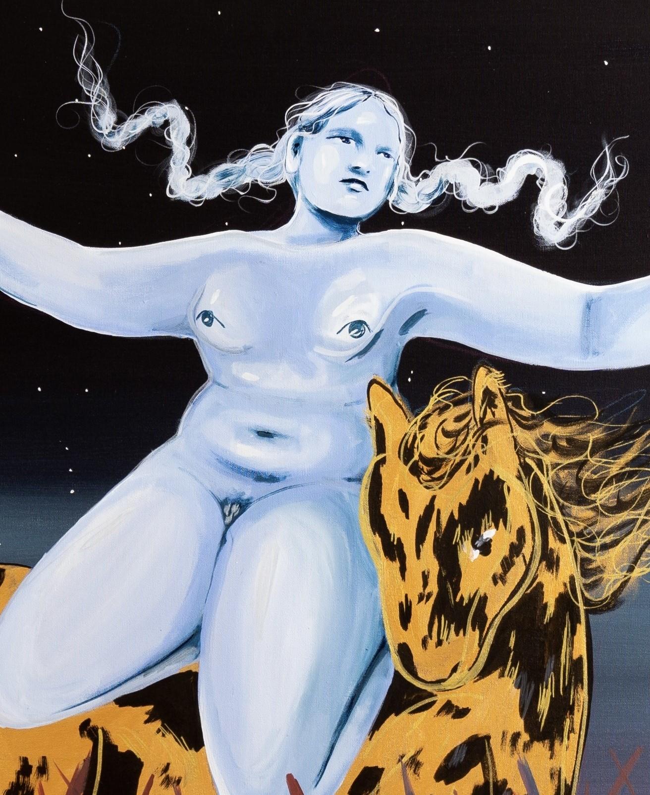 Südwinde – Painting von Daphne Sweet