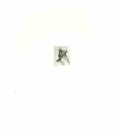 Man Crying Out  - Engraving after Rembrandt - 19th Century