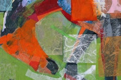 La ligereza del ser, Pintura original de caballo en técnica mixta