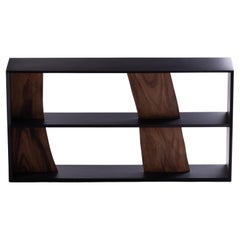 Darakorn Horizontal Shelf, Two Tone Acacia Wood