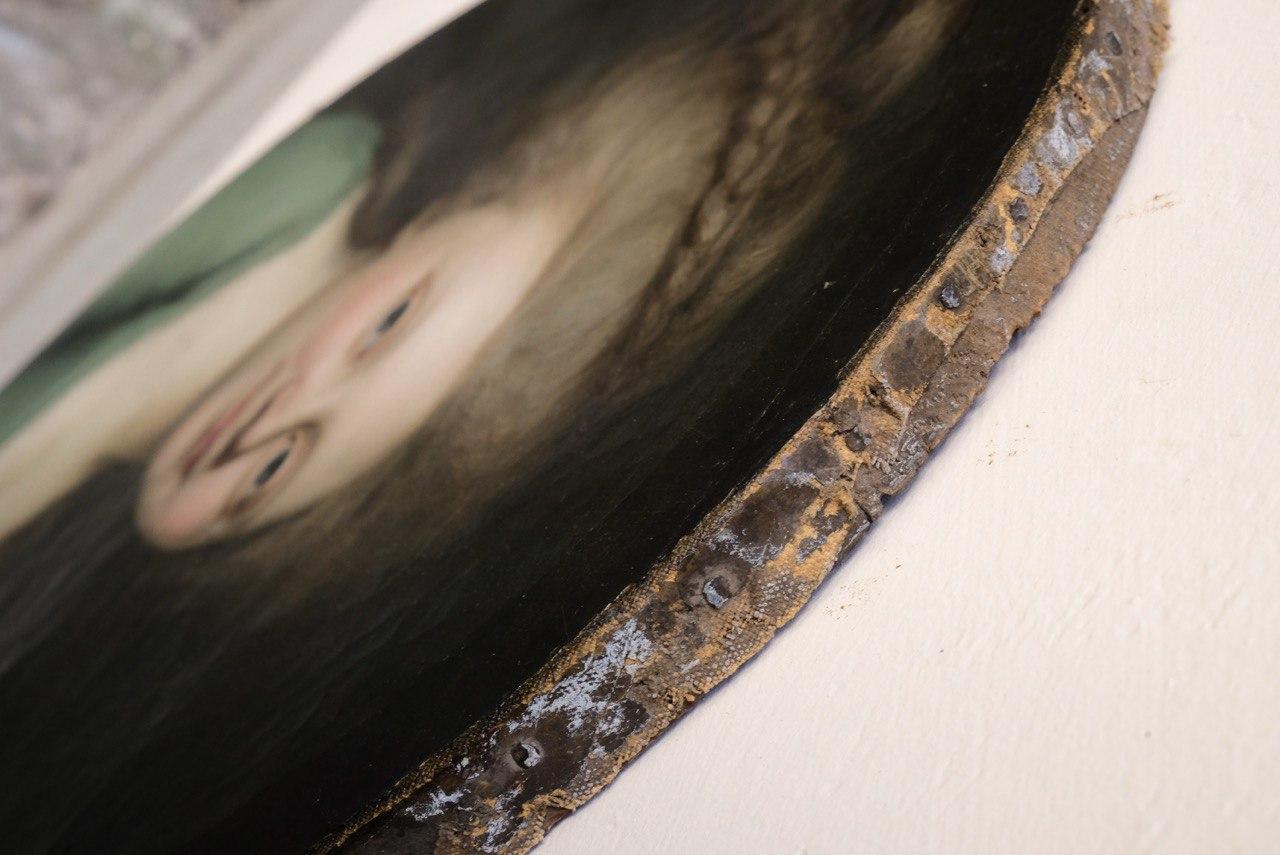 Portrait signed Darbes, 1781. Russo-Baltic period, Riga address on the reverse For Sale 13