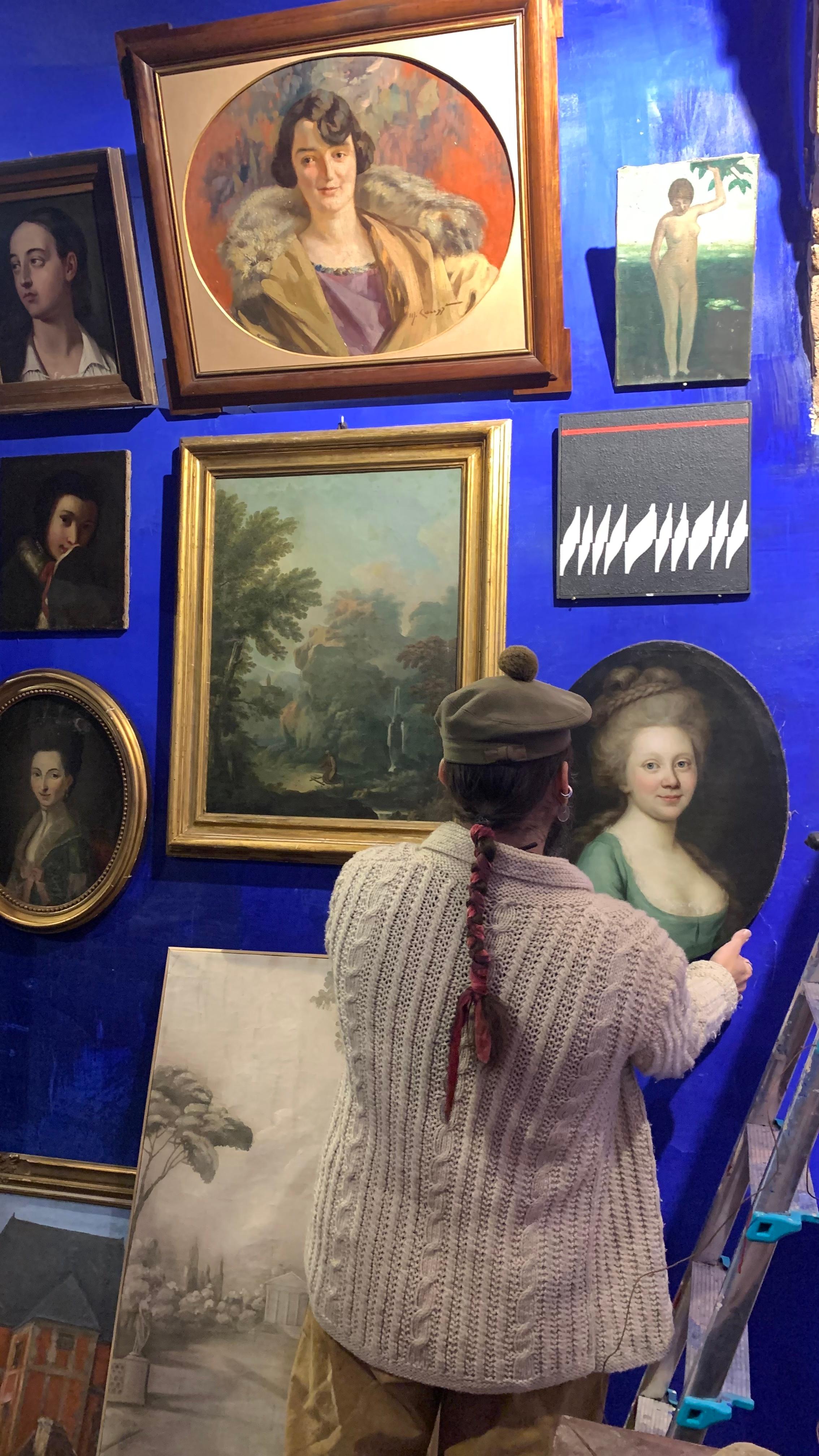 Portrait signed Darbes, 1781. Russo-Baltic period, Riga address on the reverse For Sale 9