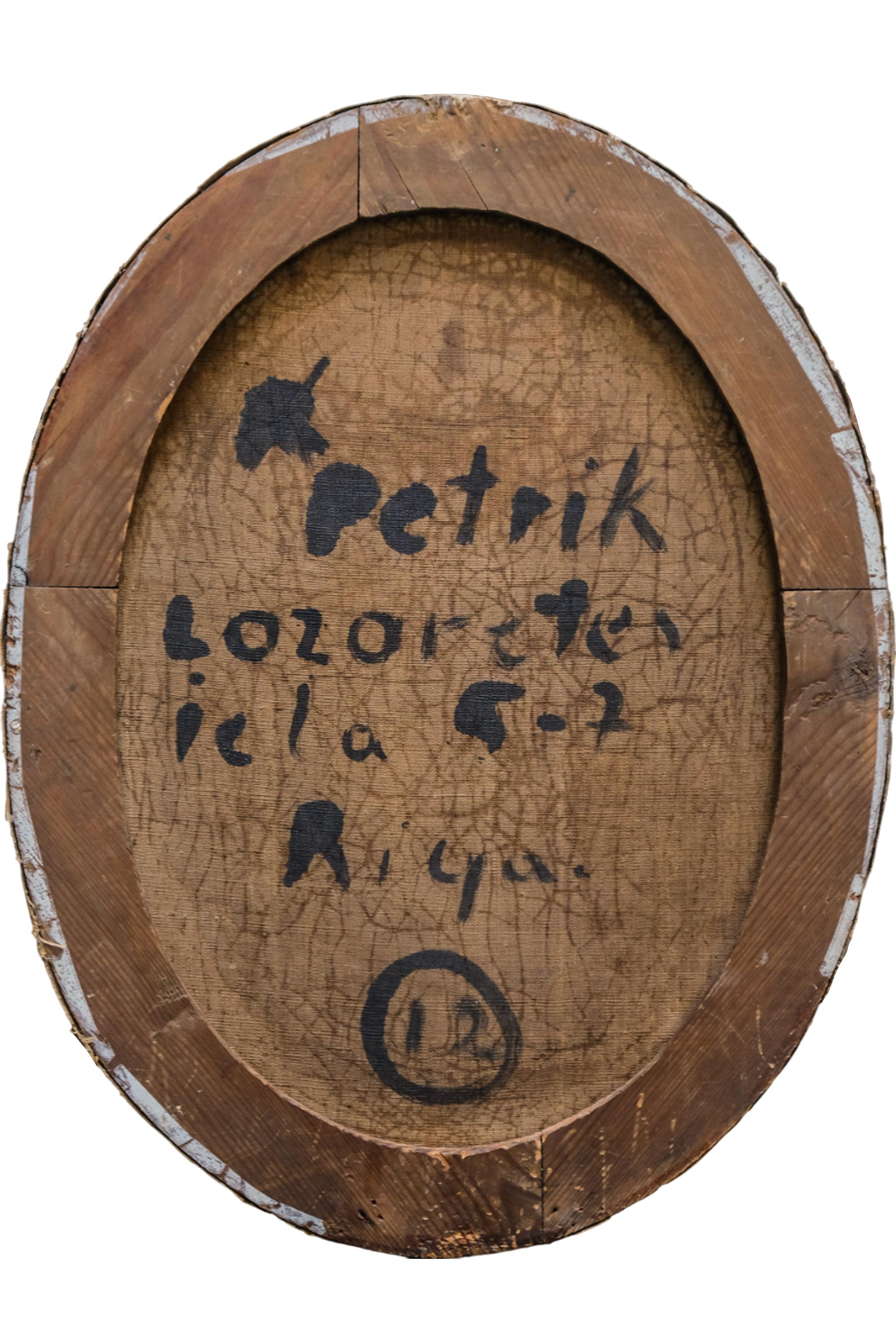 Portrait signed Darbes, 1781. Russo-Baltic period, Riga address on the reverse For Sale 12