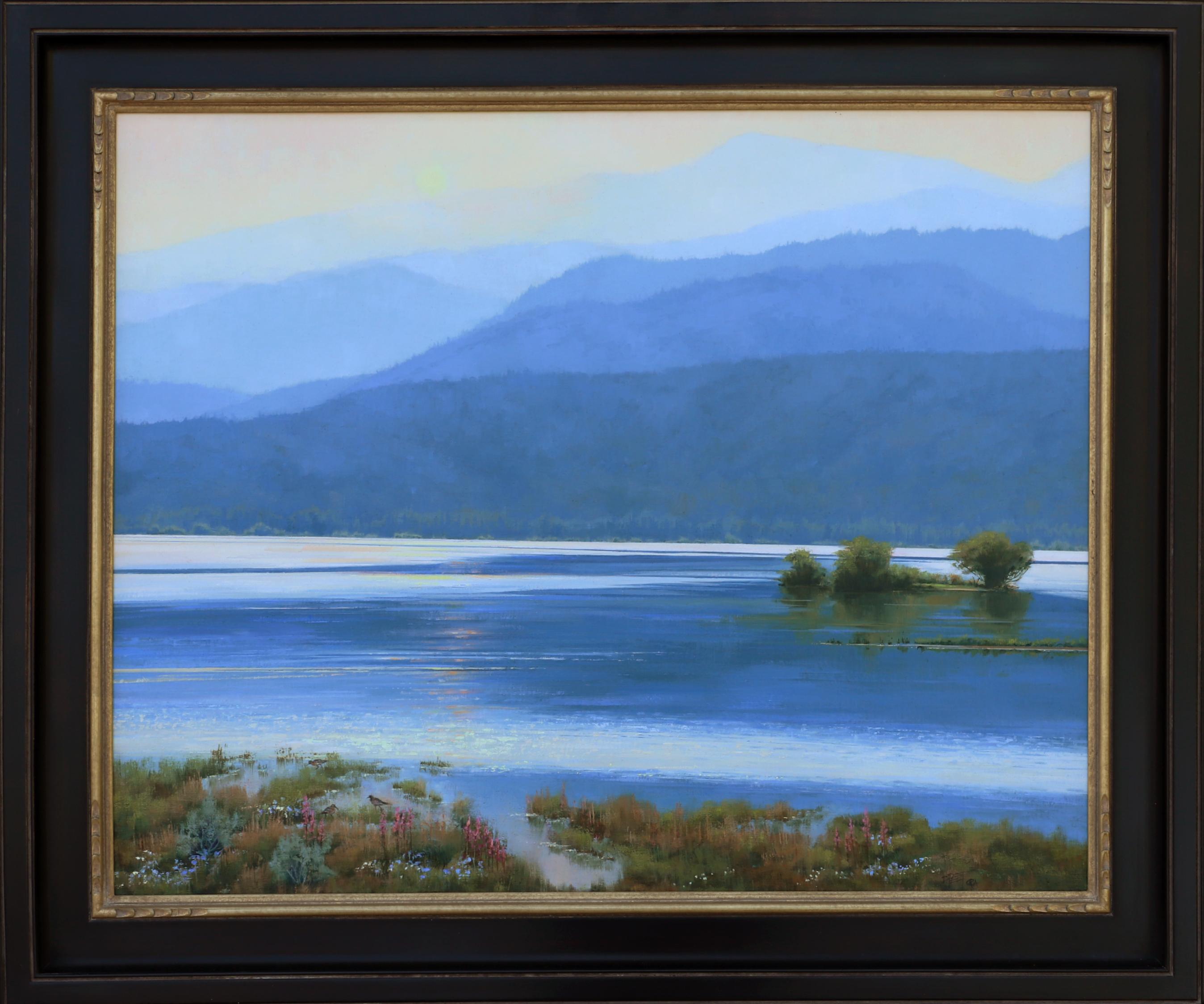 Dawn's Quiet Warmth - Lake Dillon