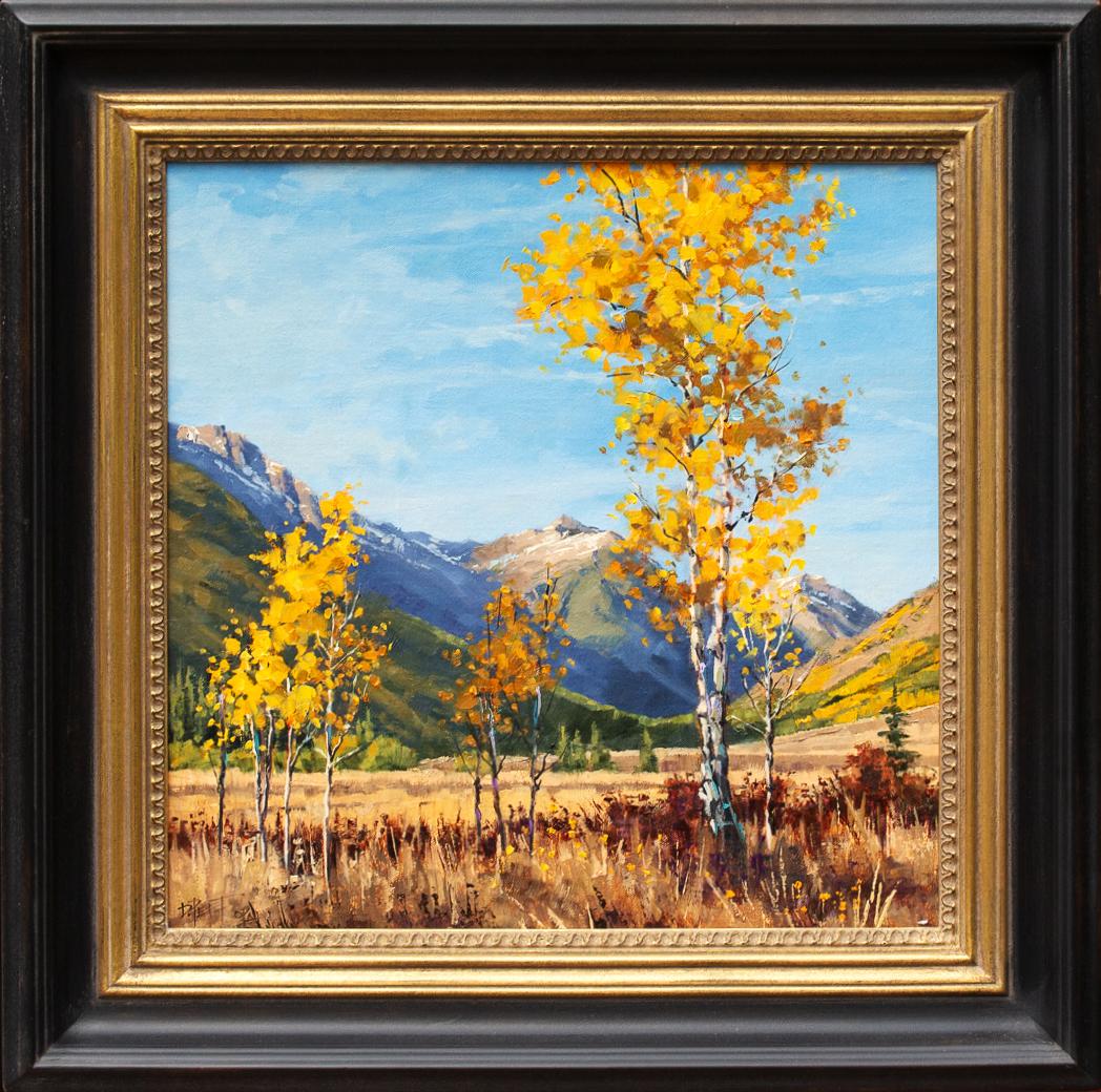 Trails & Gold (Engineer Pass) - Painting de Darcie Peet