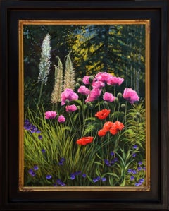 Poppies Crowned with Foxtail Lilies