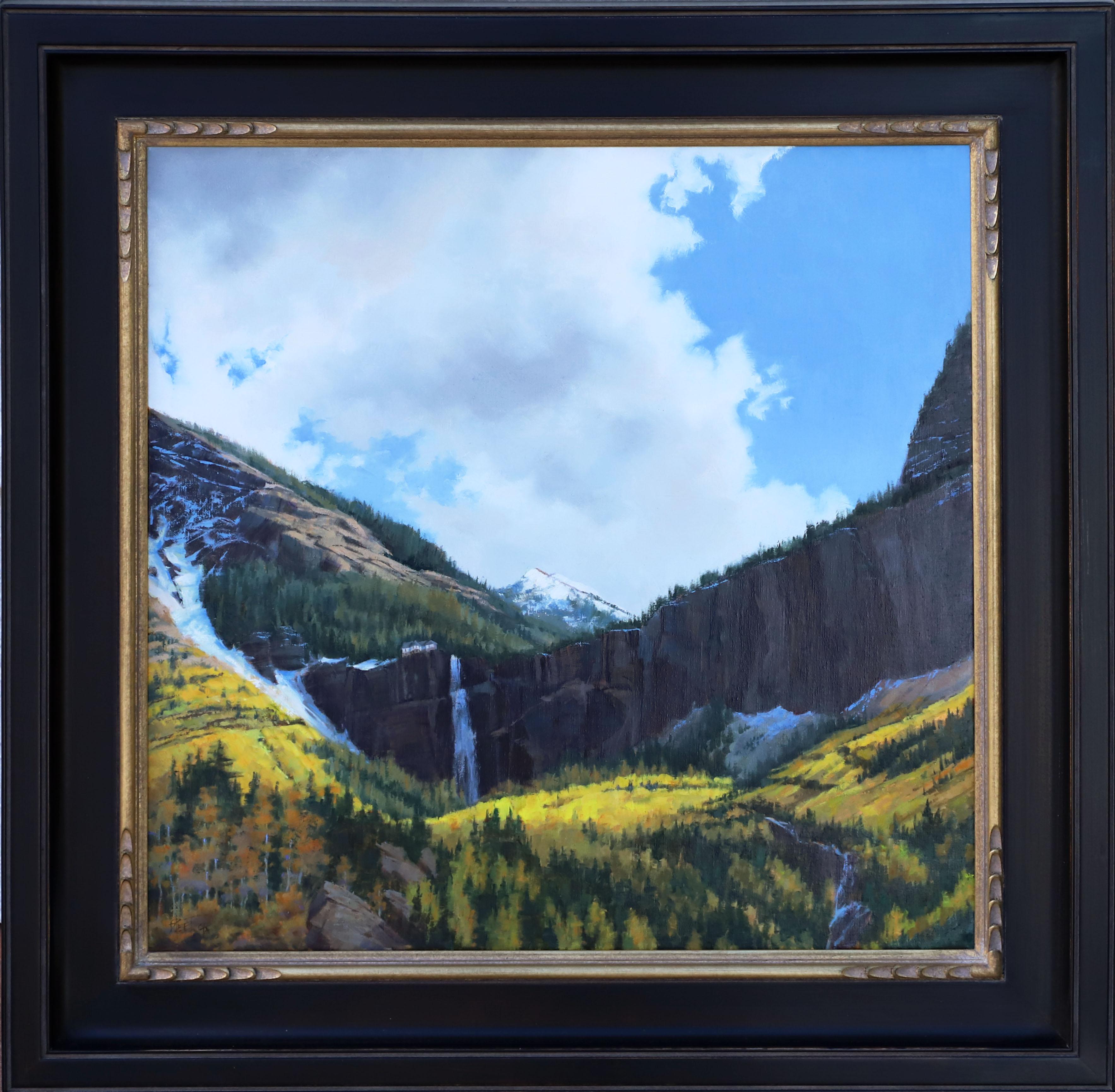 Landscape Painting Darcie Peet - Tumble Into Gold