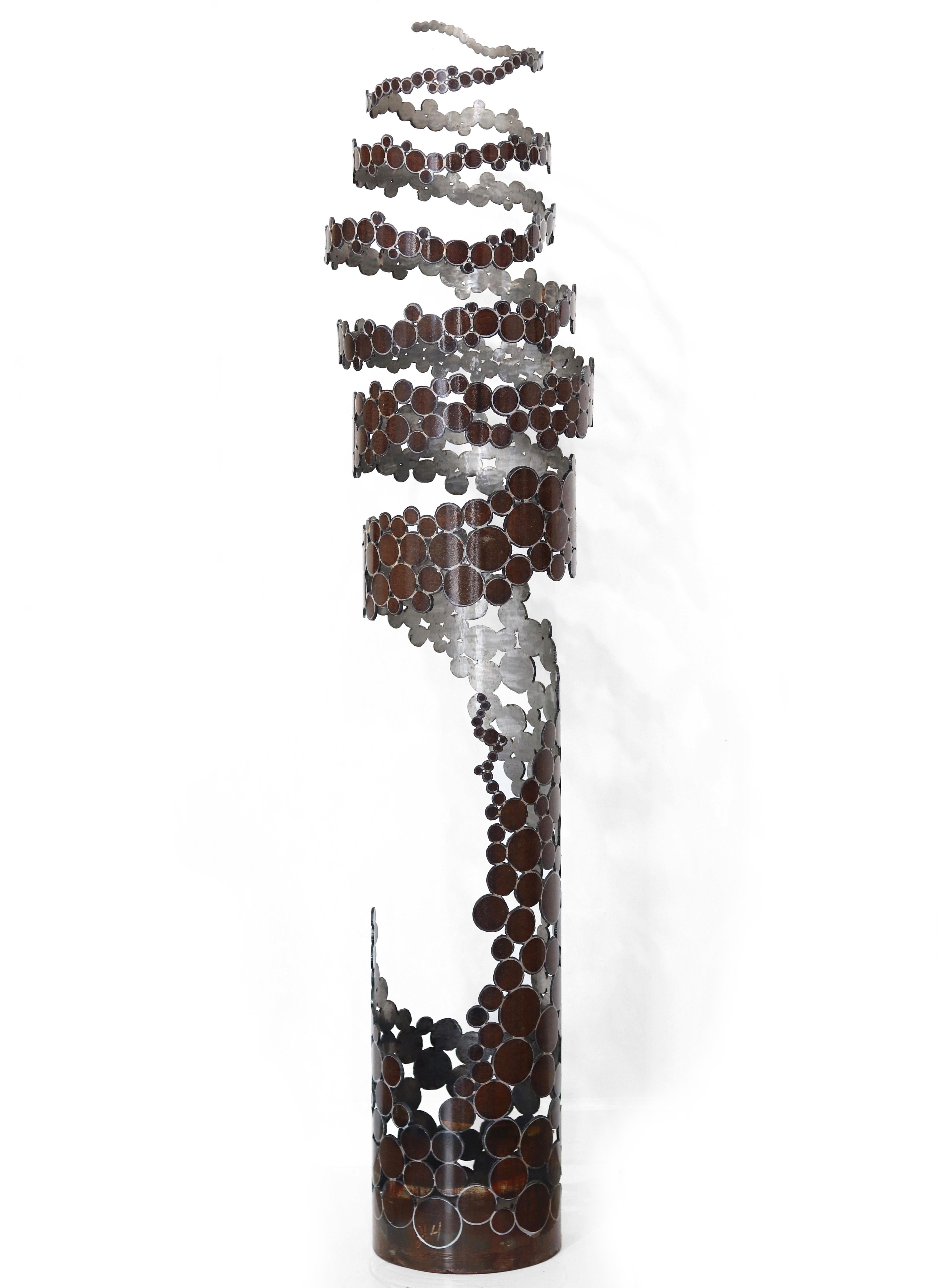 Soothing Repetition  -  Large Oversized Steel Sculpture for Outdoors and Indoors For Sale 2