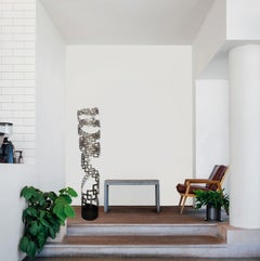 Square To The Second Power - Large Original Abstract Steel Sculpture