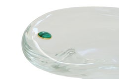 Dardo Crystal Vide Poche by Giberto Venezia, Murano Glass, Italy