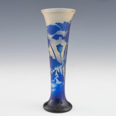 Jarrón Solifleur D'argental glass c1920