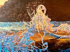 "Explosion der Gefühle" - Hyperrealistische Meereslandschaft Ölgemälde