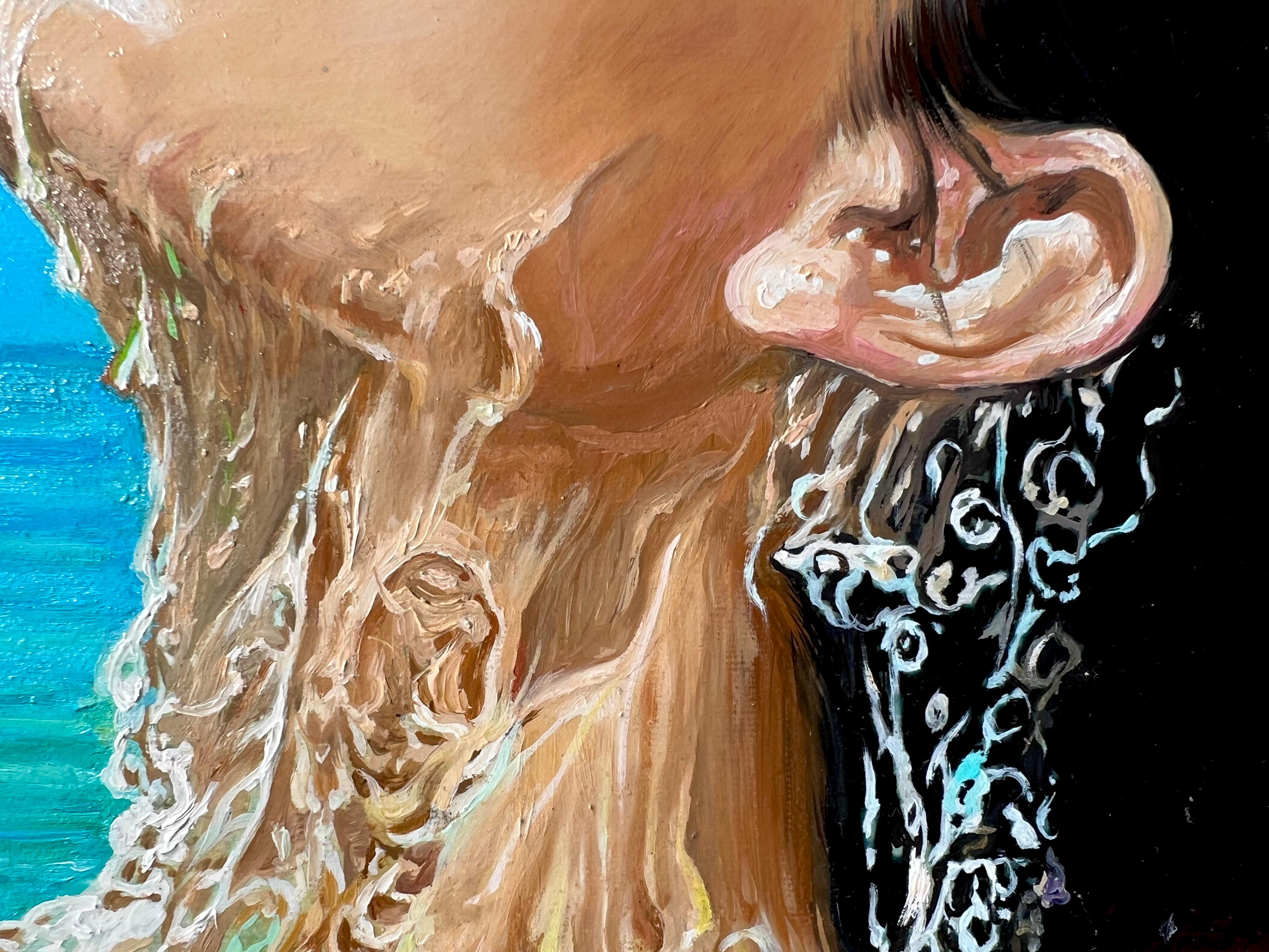 Renouvellement - Réalisme Painting par DARIA DUDOCHNYKOVA