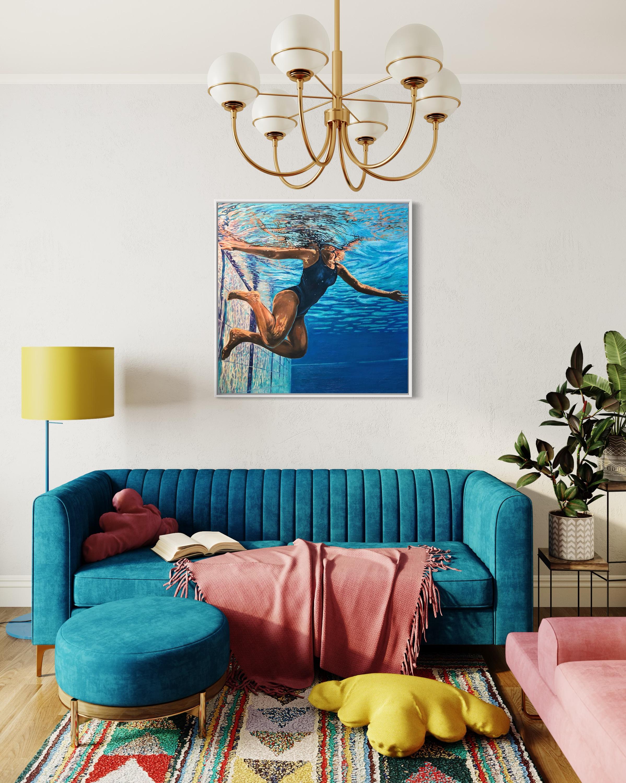 With each dip into the water, the swimmer experiences a renewing sensation, as if every droplet washes away fatigue and brings forth strength. In this fluid motion, an almost ethereal quality emerges – the pool moments become gateways to another