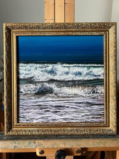 «The Sea Remembers» - Contemporary Hyperrealist Seascape Painting