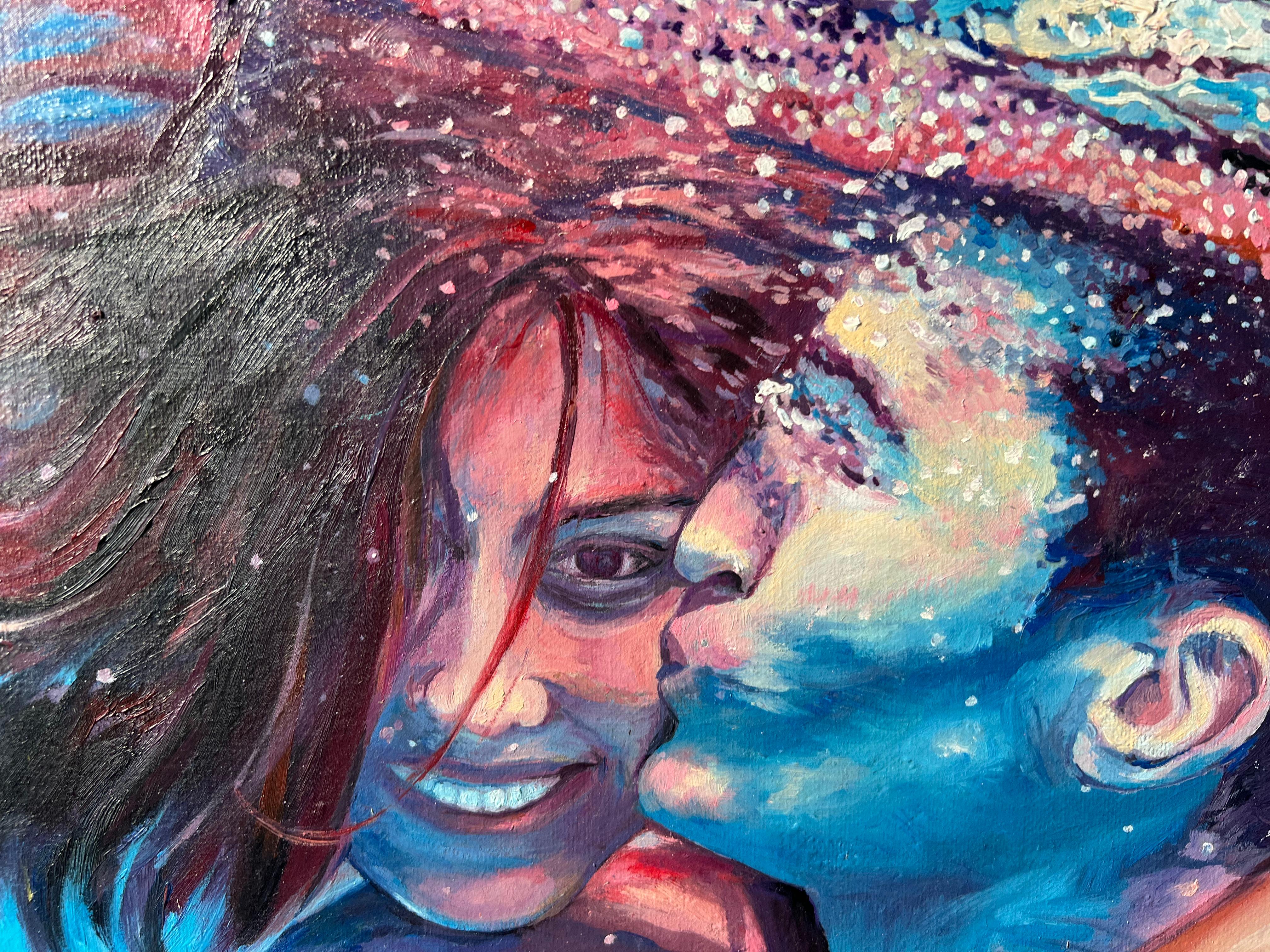 Two freedoms - Painting by DARIA DUDOCHNYKOVA