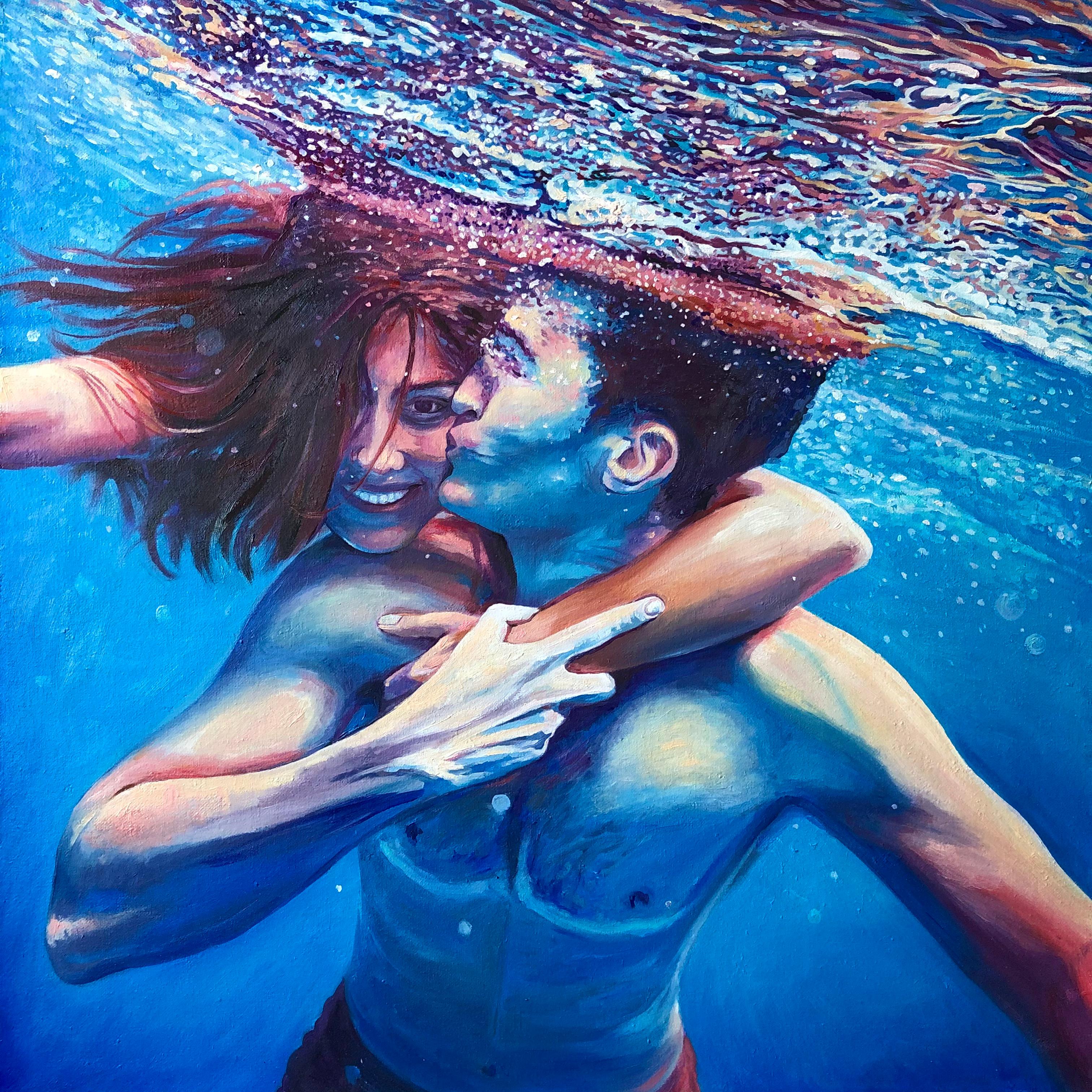 DARIA DUDOCHNYKOVA Figurative Painting - Two freedoms