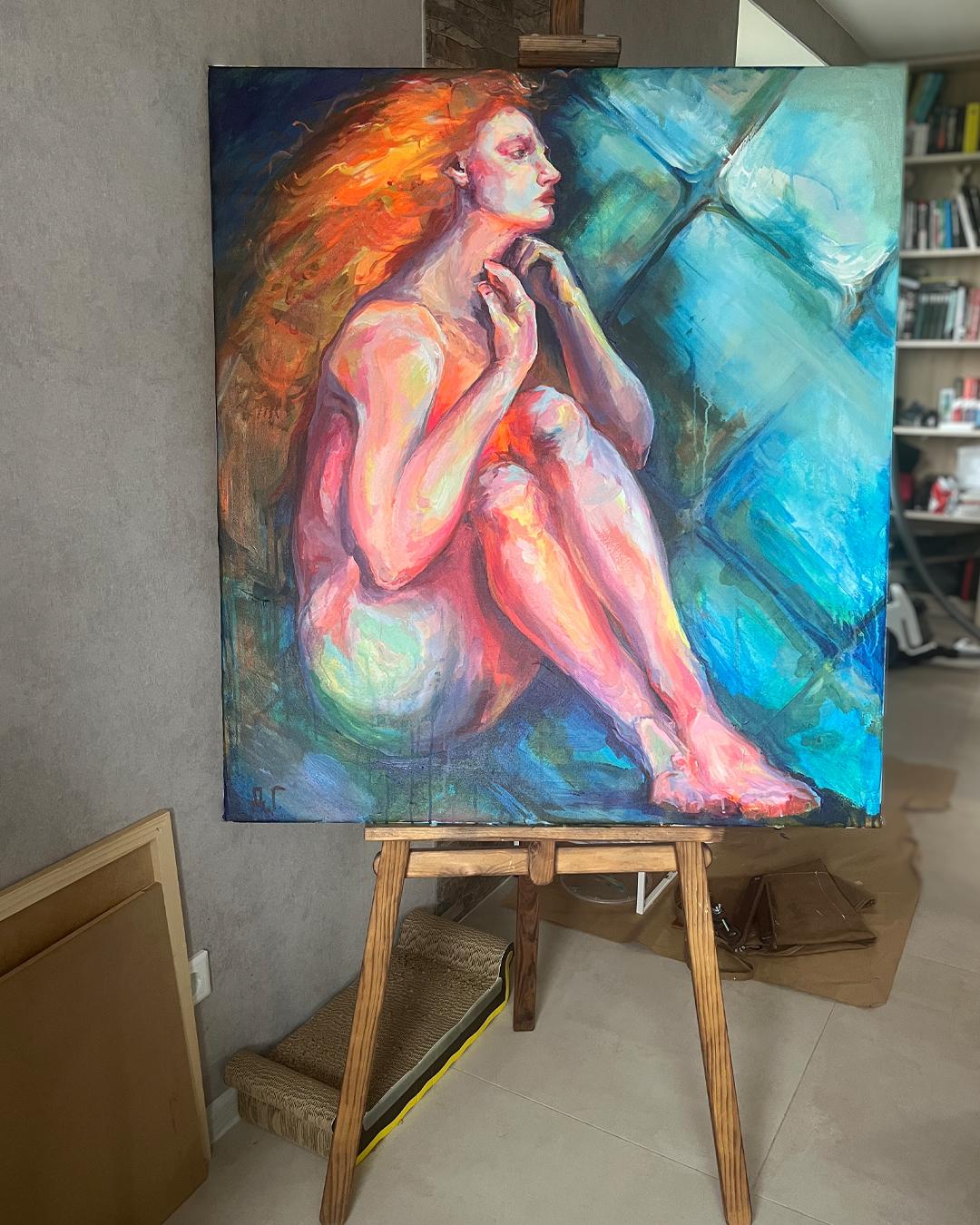 Me & Myself - Painting de Daria Golovina